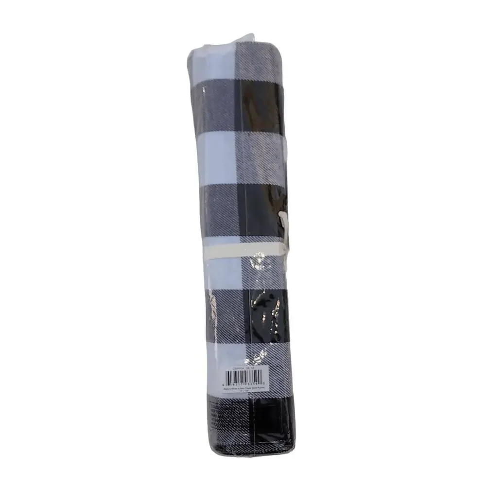 Cackleberry Home Buffalo Check Table Runner + 4 Napkins – NEW